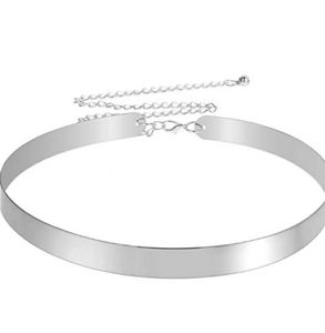 2 Mirrored Metal Belts